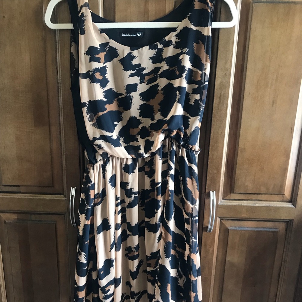 Cheetah Print Dress